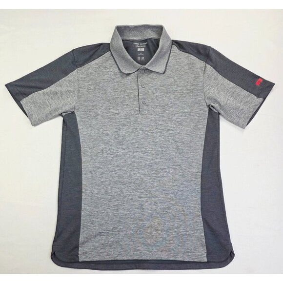 Roger Federer JW Anderson Uniqlo Colab Size Medium Mens Gray Short Sleeve Polo - Picture 1 of 10